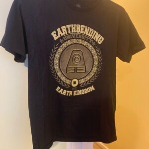Avatar The Last Airbender Mens T-Shirt - Earthbending University Team Shirt
